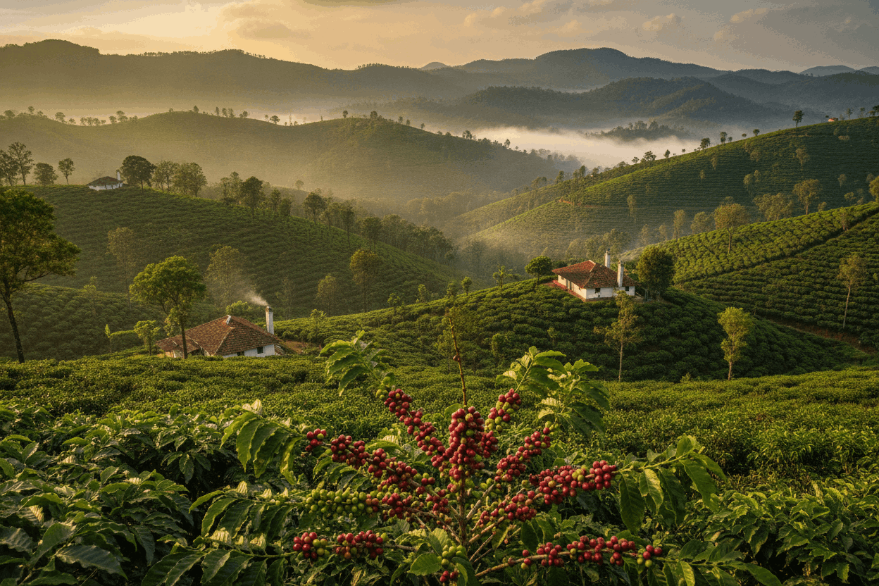 Coorg Coffee Trails tour package starting from Bangalore